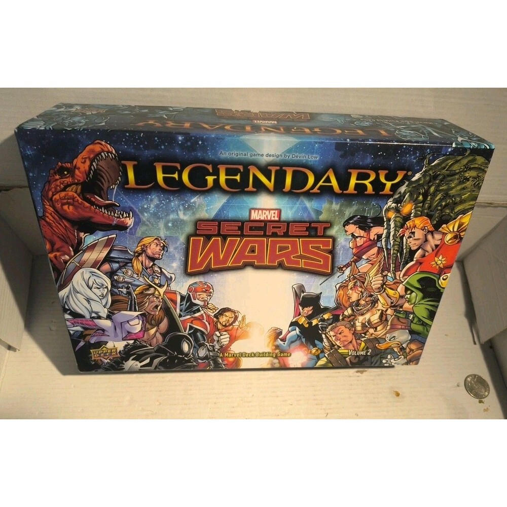 Marvel Legendary Deck Building Game Secret Wars Vol. 2 Expansion Upper Deck READ